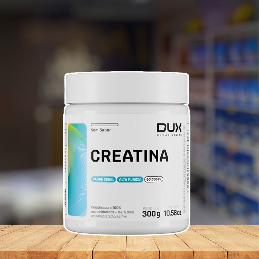 CREATINA MONOHIDRATADA 100% PURA DUX NUTRITION 300G