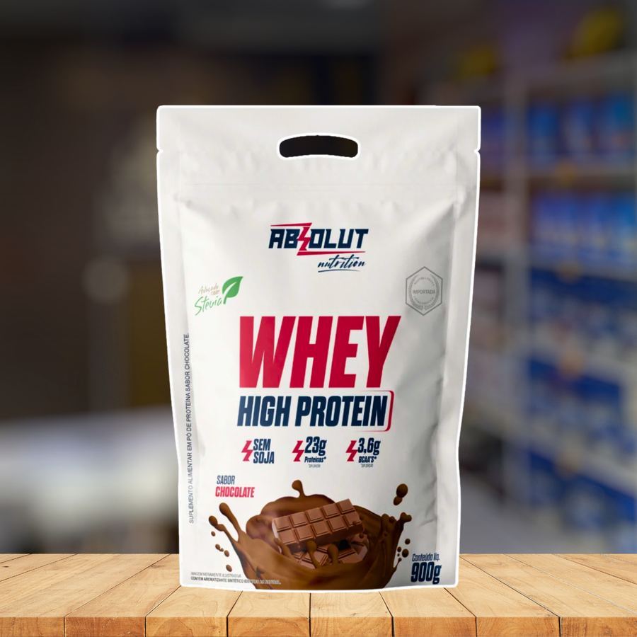 WHEY HIGH PROTEIN CHOCOLATE ABSOLUT 900G