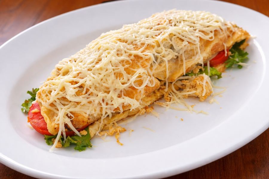 Omelete Charque & Queijo