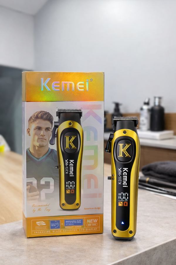 Aparador De Cabelo Kemei
