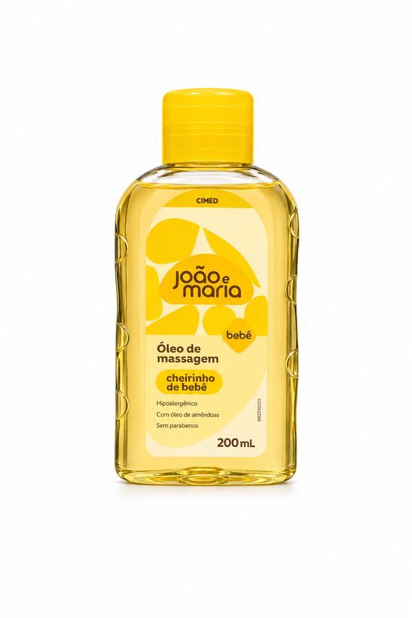 Óleo de Massagem  João e Maria Bebê 200ml -CIMED