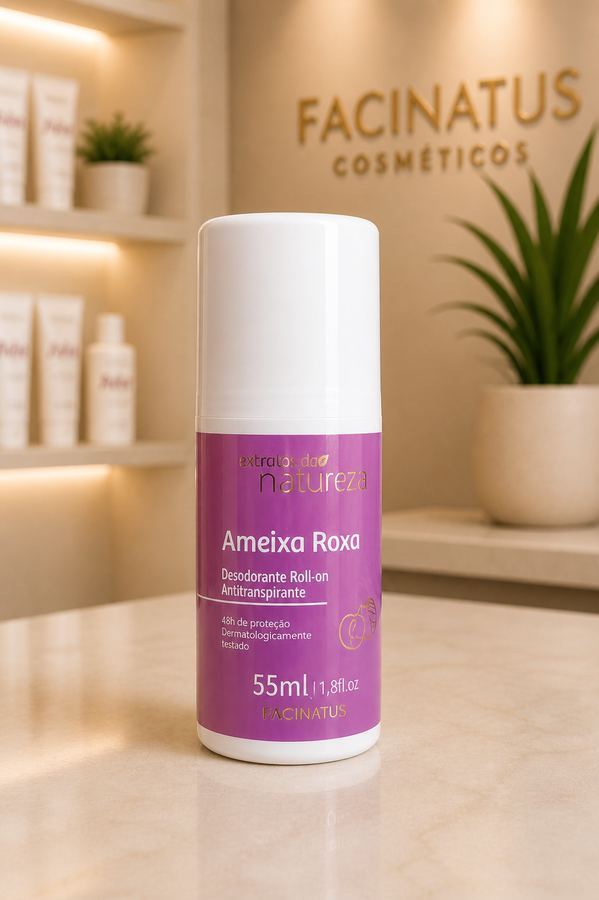 DESODORANTE ROLL-ON FEMININO AMEIXA ROXA 55ML