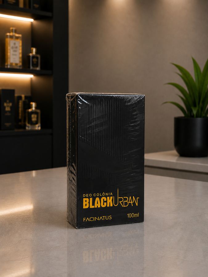 BLACK URBAN DEO COLÔNIA MASCULINA 100ML