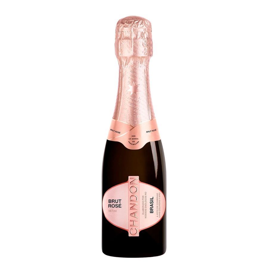 Vinho espumante Chandon Brut Rosé 187 ml.
