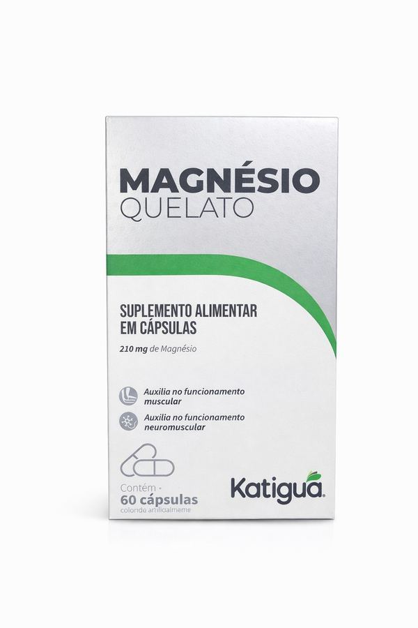 Magnésio Quelato 210mg - Katiguá