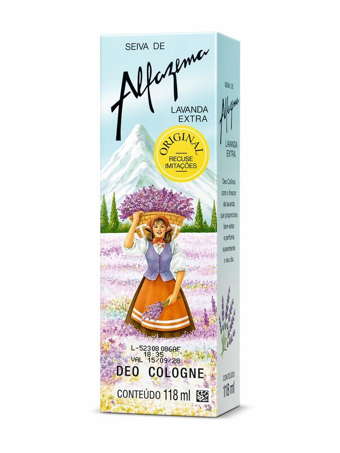 Deo Cologne Seiva de Alfazema - Lavanda Extra 118ml