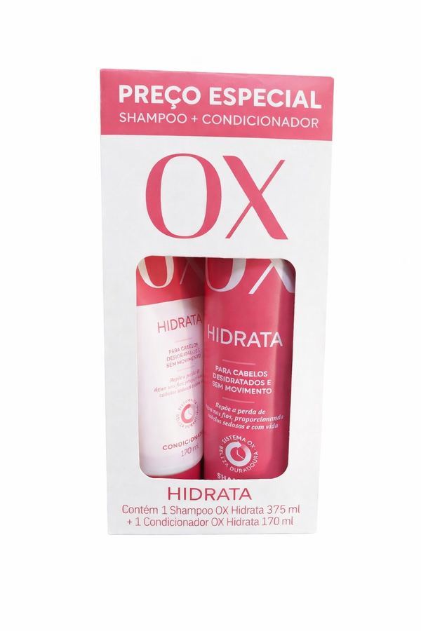 Kit OX Hidrata - Shampoo + Condicionador | Preço Especial