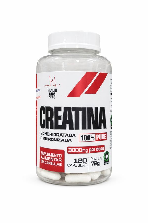 Creatina Monohidratada e Micronizada - Health Labs
