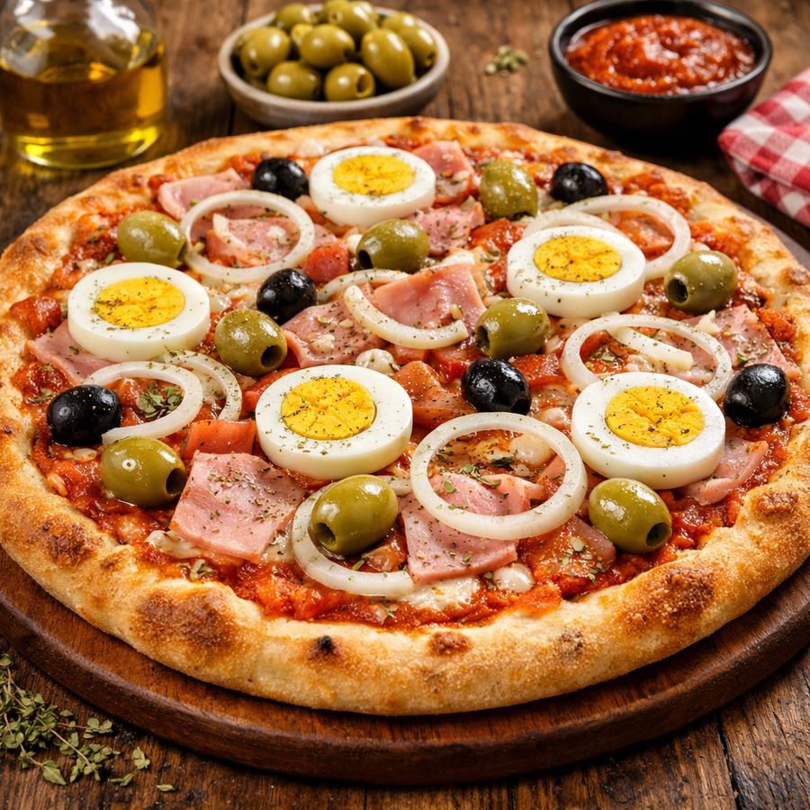 Pizza Tradicional Portuguesa (Brotinho)