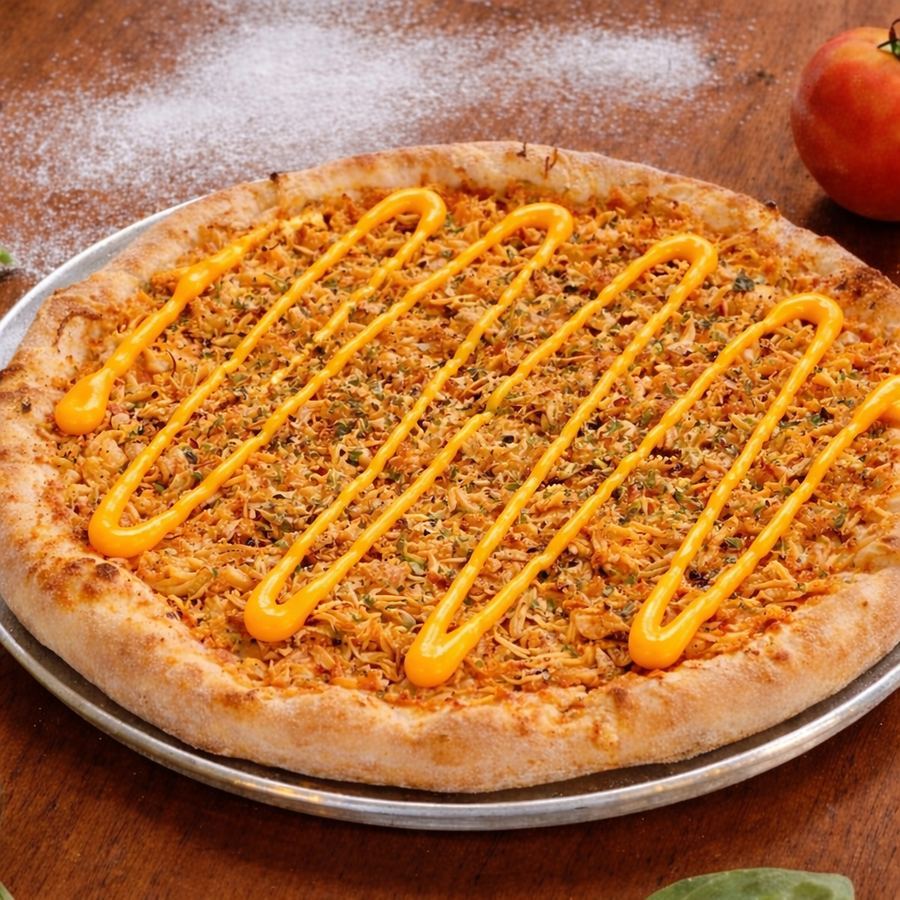 Pizza Tradicional Frango com Cheddar (Brotinho)