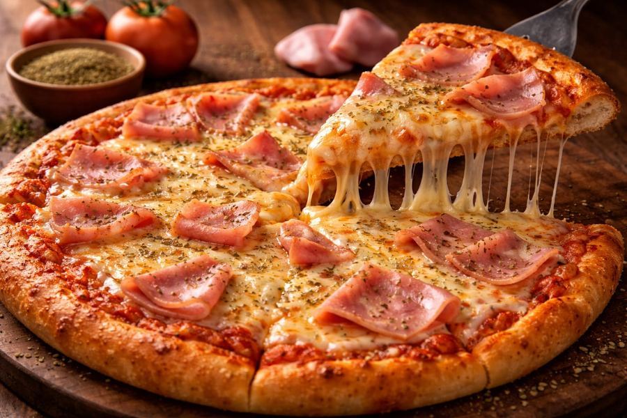 Pizza Tradicional Presunto (Média)