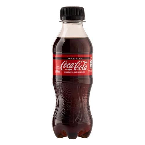 Casulinha Coca-Cola 250ml (sem açúcar).