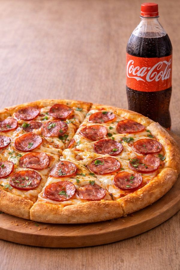 Combo Pizza com Coca-Cola 1L