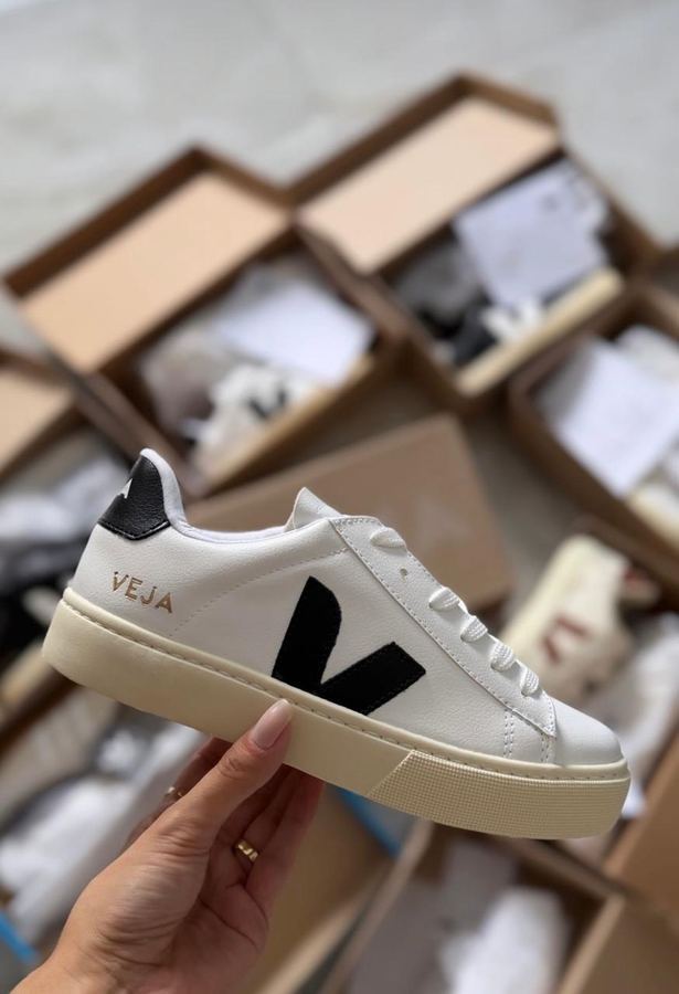 Tênis Veja Branco/preto Premium