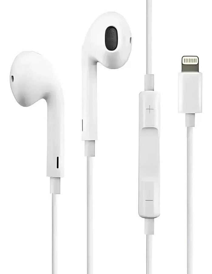 Fone de ouvido Com fio JM-MUS13 Lightning Connector (compatível com iPhone)