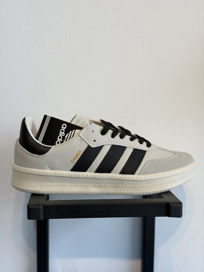 Tênis Adidas Samba XLG Bege preto Premium