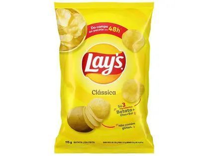 Batata Clássica Lays Elma Chips 115g - Lay'S