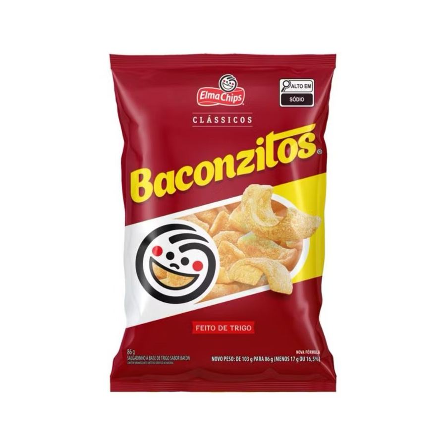 Salgadinho Baconzitos 160g