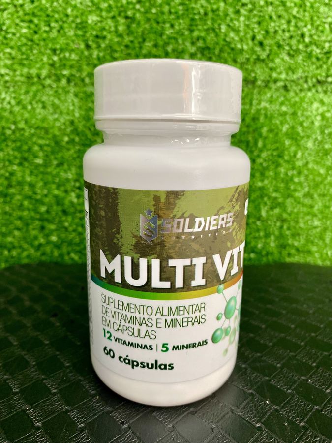 MULTIVITAMÍNICO SOLDIERS 60 CÁPSULAS