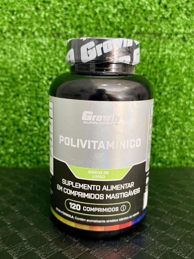 POLIV. MASTIGÁVEL GROWTH 120 CAPS