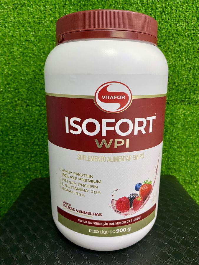 WHEY ISOFORT FRUTAS VERMELHAS VITAFOR 900G