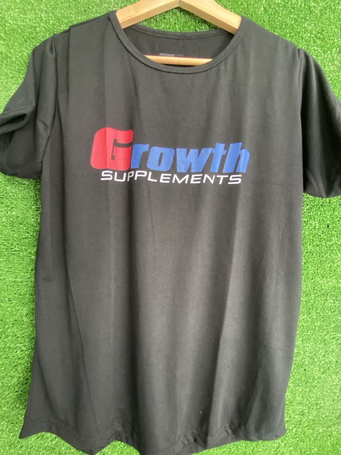 CAMISETA (M) CASUAL PRETA - GROWTH