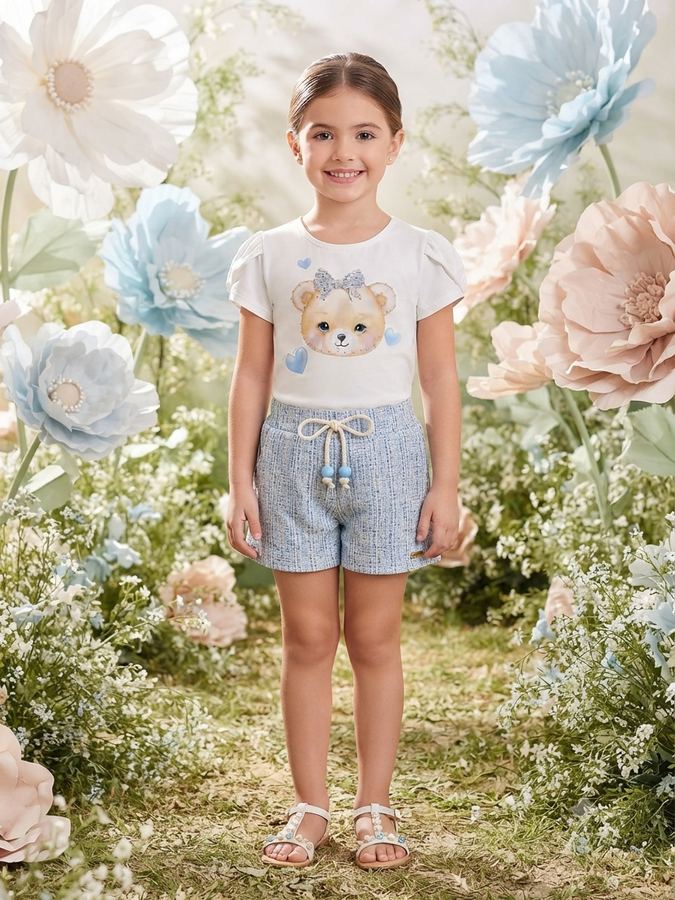Conjunto Urso Chanel (10 anos)