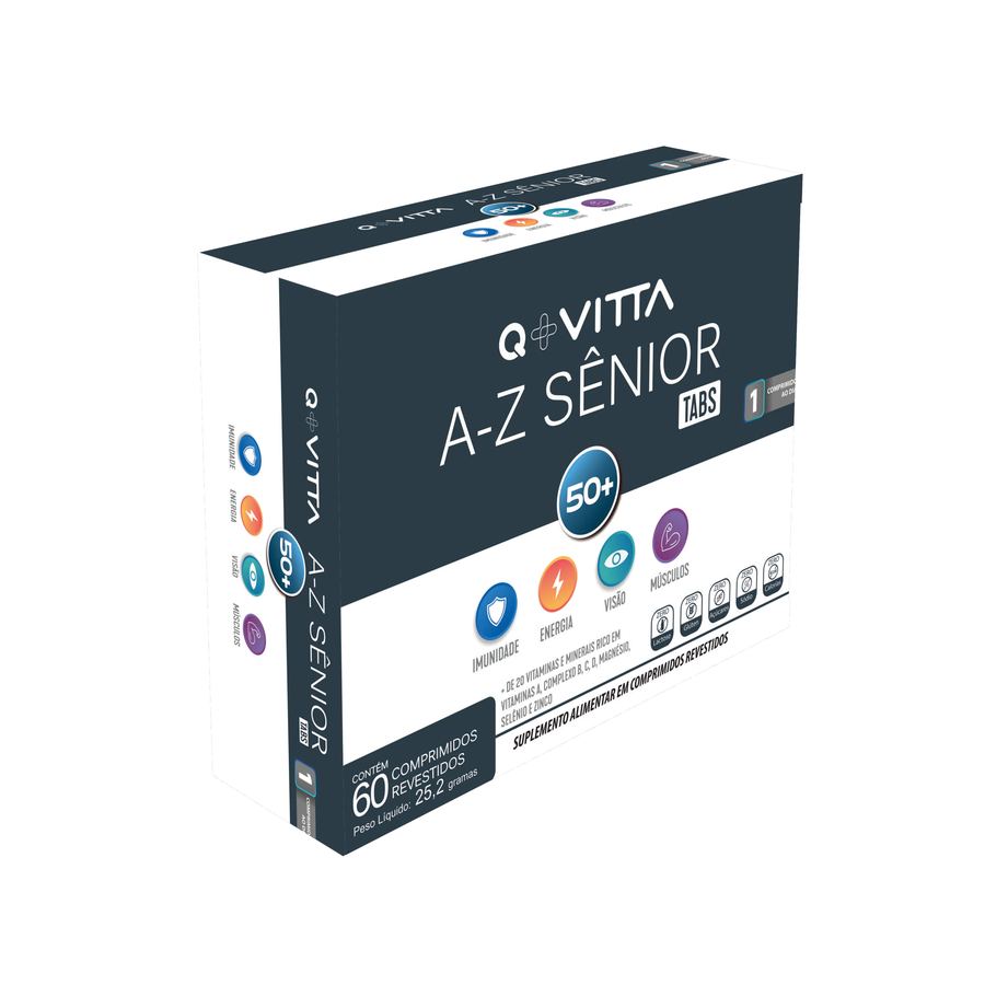 Q+VITTA A-Z SÊNIOR TABS 60 CPRS