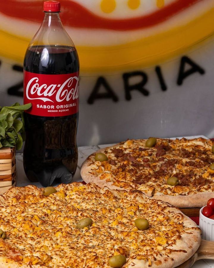 Combo Pizza Grande + Coca-Cola Zero 1,5L