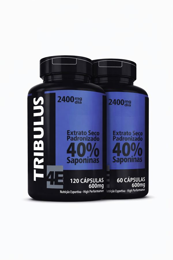 Tribulus 4E – 60 e 120 Cápsulas de 600mg