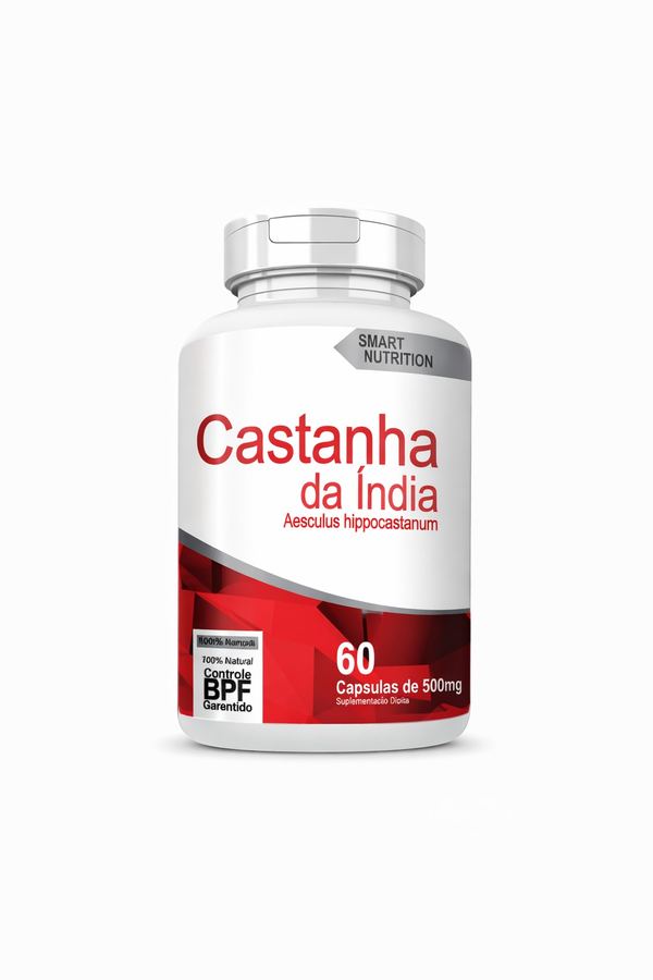 Castanha da Índia Smart Nutrition – 60 Cápsulas de 500mg