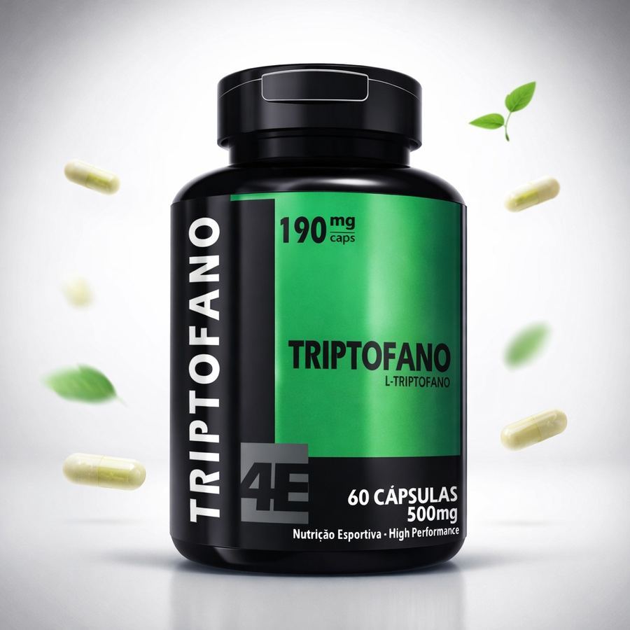 Triptofano (L-Triptofano) – 60 Cápsulas de 500mg