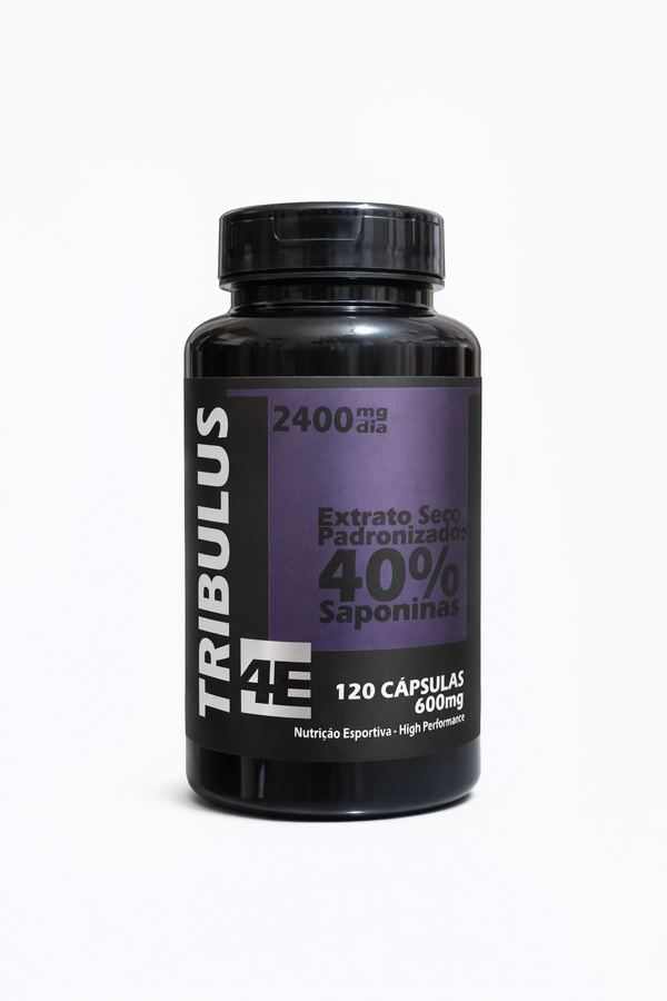 Tribulus (Extrato Seco Padronizado 40% Saponinas) – 120 Cápsulas (600mg)