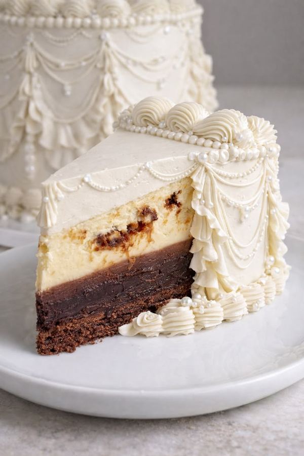 Fatia Bolo de Noiva